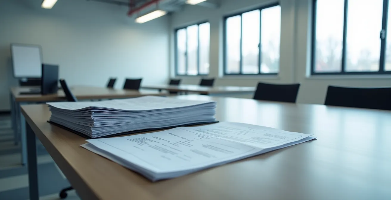 Documentation et processus d'enquête équitable en environnement industriel